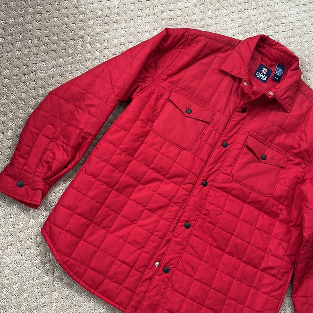 Chaps Quilted Spring Lightweight Jacket - image 3
